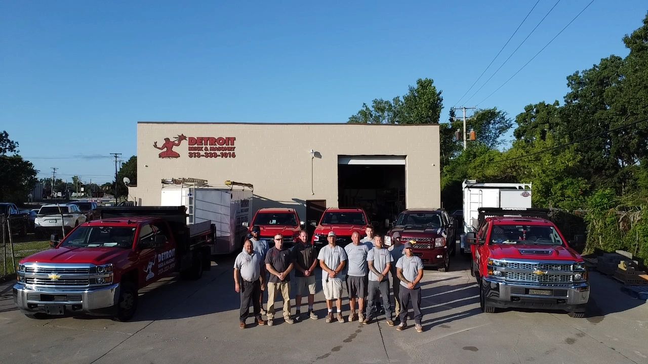 Detroit Brick and Masonry team photo